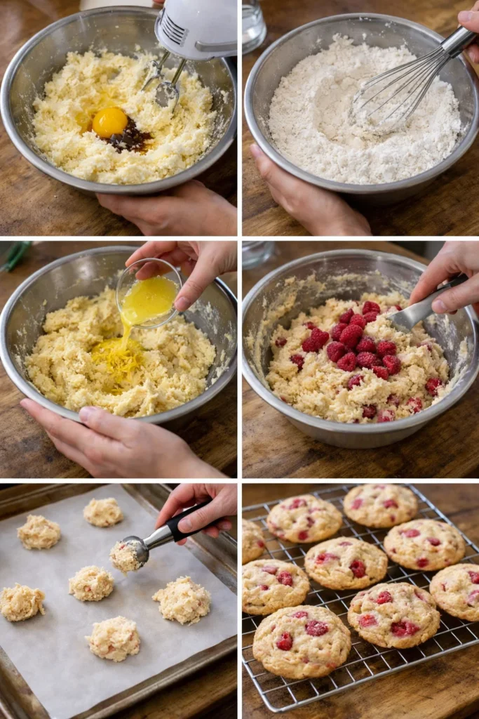 Raspberry Lemonade Cookies