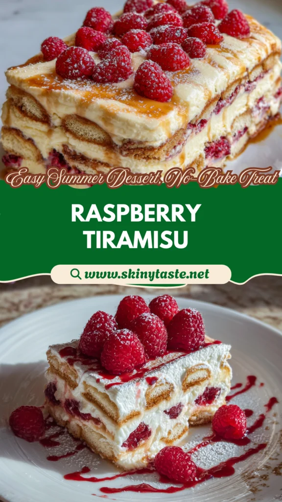 Raspberry Tiramisu Delight: Light Summer Dessert with Fresh Berries 10 Raspberry Tiramisu Delight