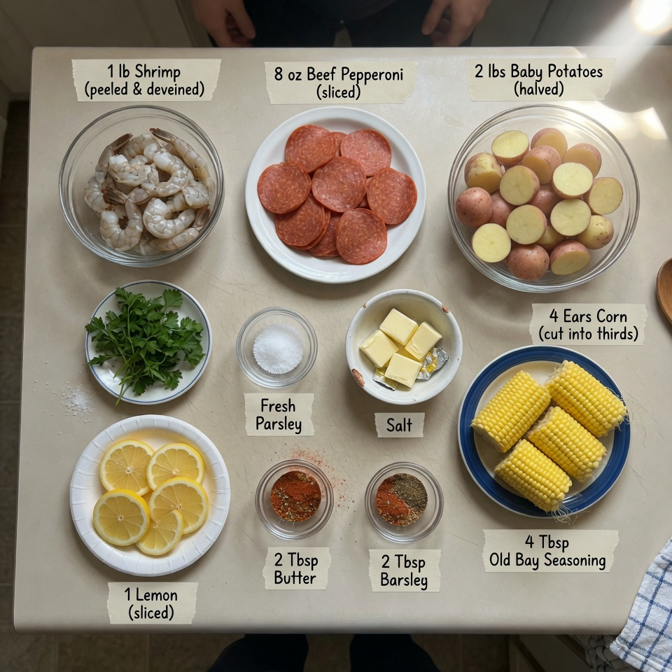 SHEET PAN SHRIMP BOIL