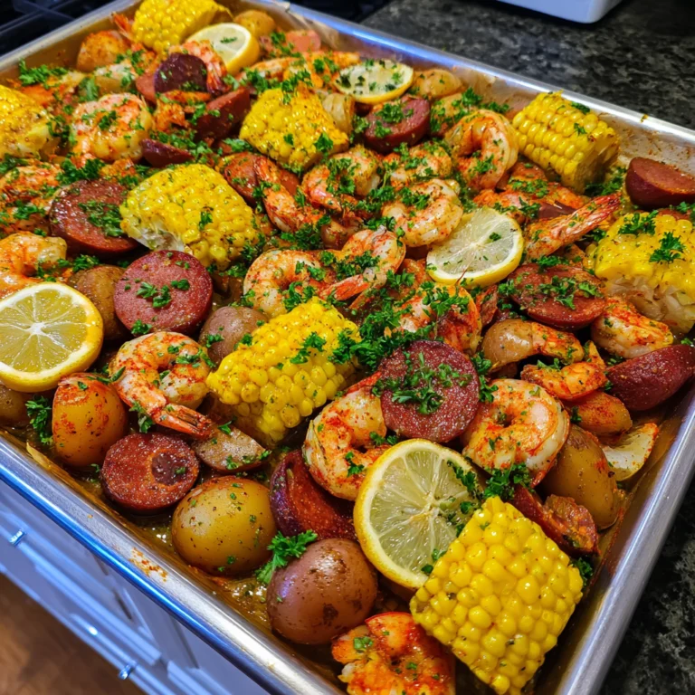 SHEET PAN SHRIMP BOIL
