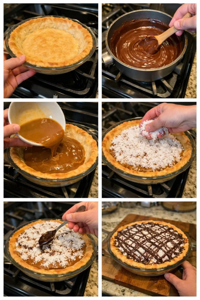 Samoas Cookie Pie