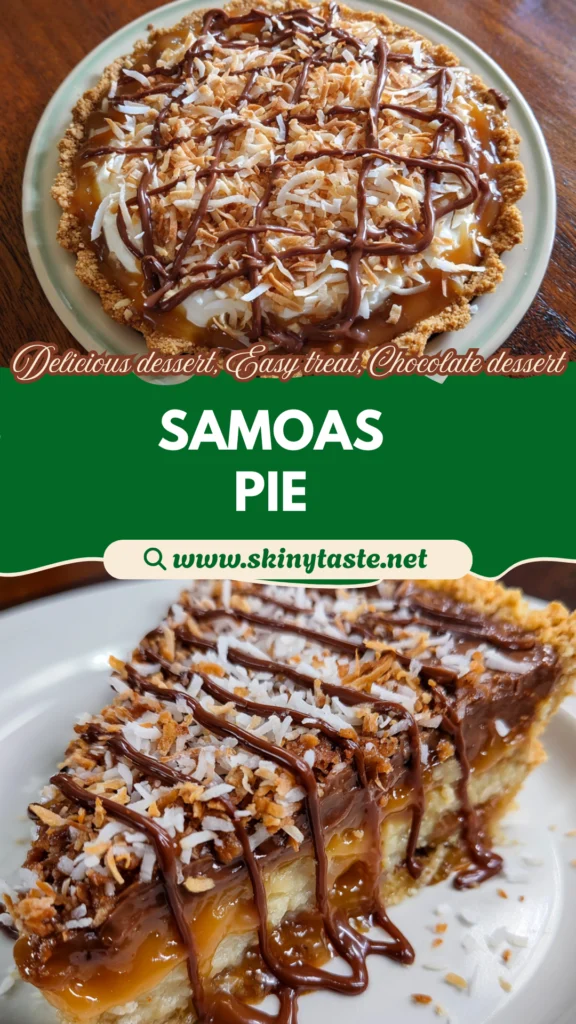 Samoas Cookie Pie