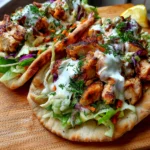 Sheet Pan Chicken Pitas