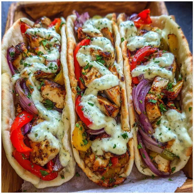 Sheet Pan Chicken Pitas with Herby Ranch