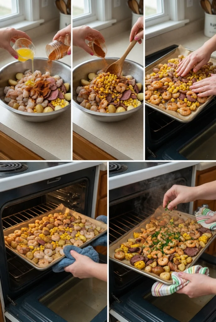 Sheet Pan Shrimp Boil