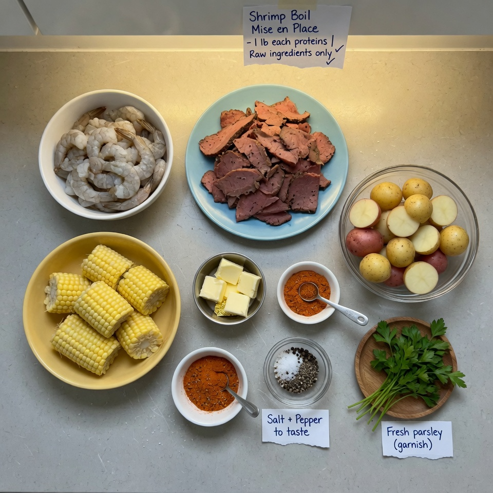 Sheet Pan Shrimp Boil