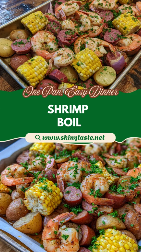 Sheet Pan Shrimp Boil