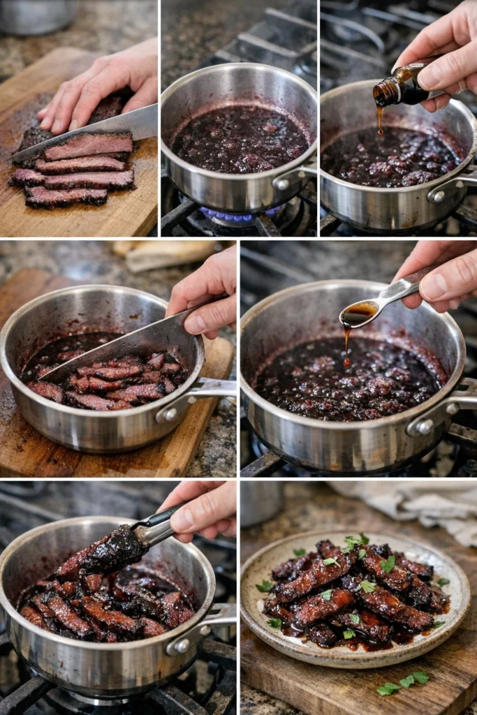 Smoked Beef Dessert