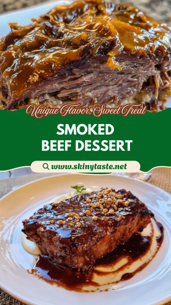 Smoked Beef Dessert