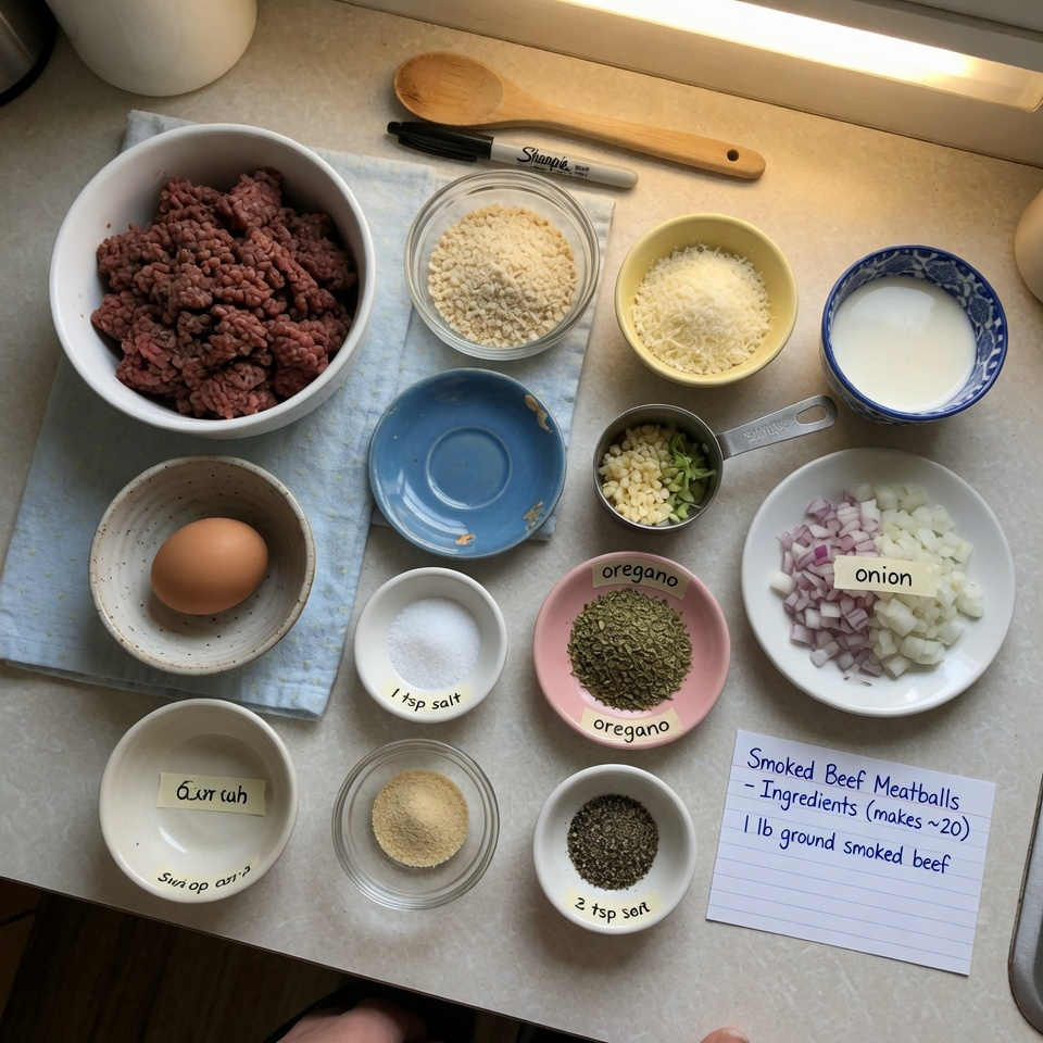 Smoked Beef Meatloaf with Garlic Parmesan