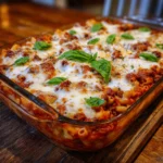 Smoked Beef Pasta Bake