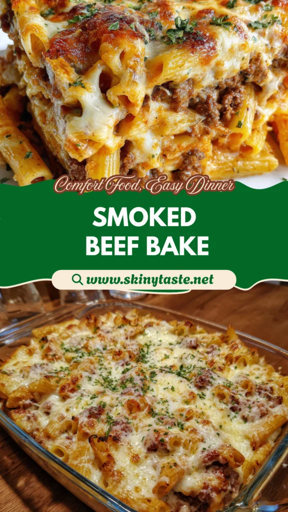Smoked Beef Pasta Bake