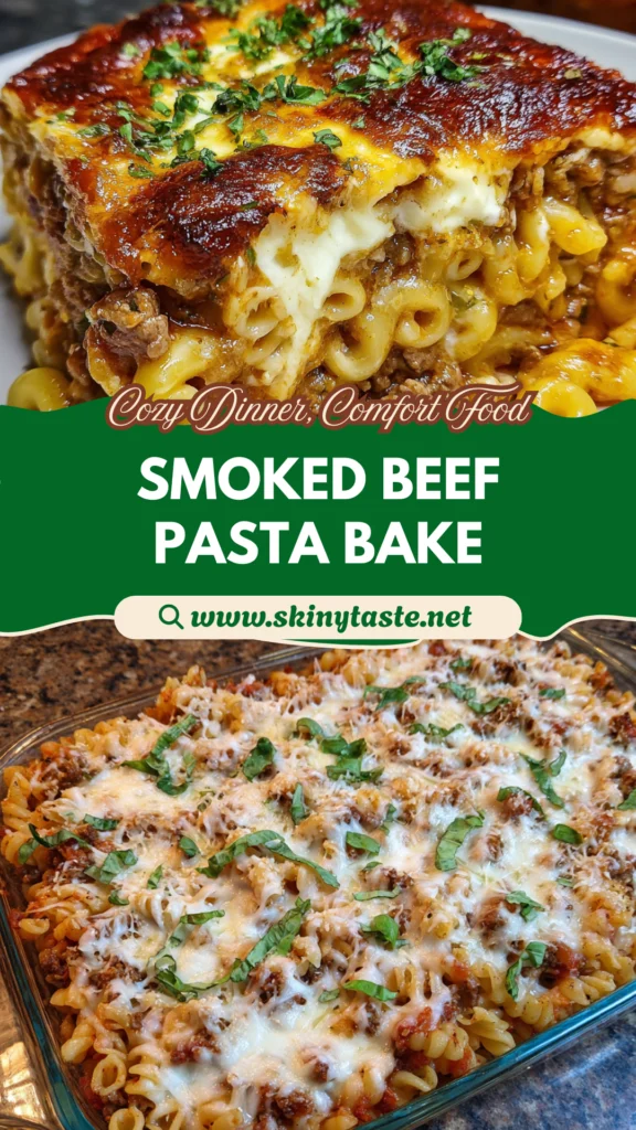 Smoked Beef Pasta Bake