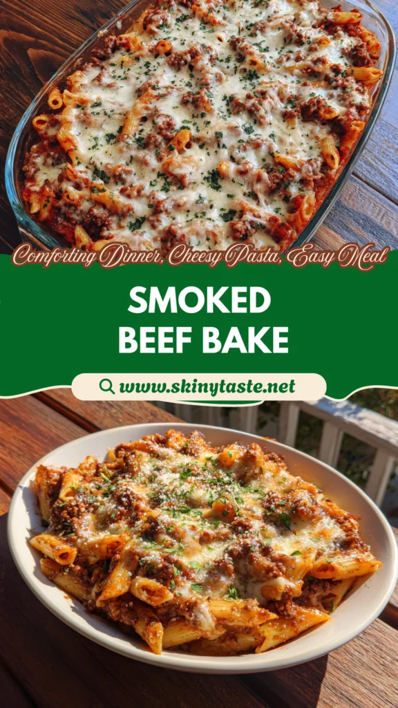 Smoked Beef Pasta Bake