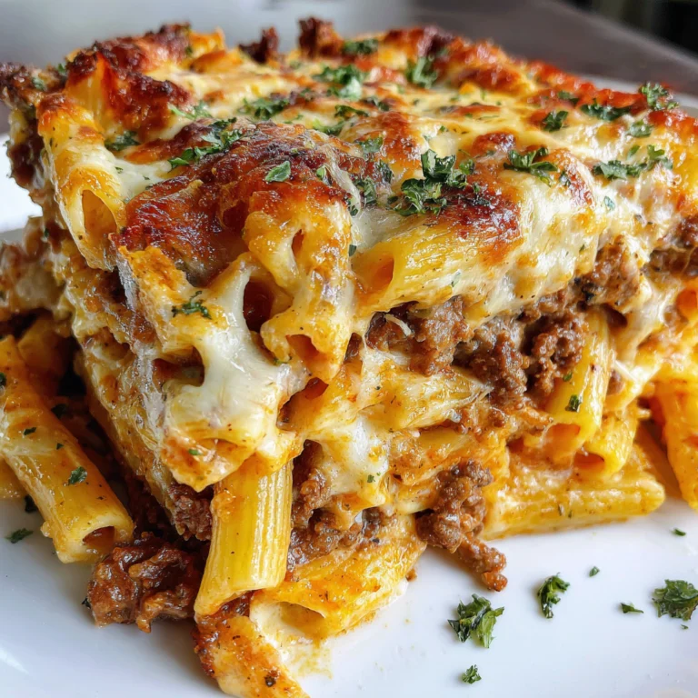 Smoked Beef Pasta Bake