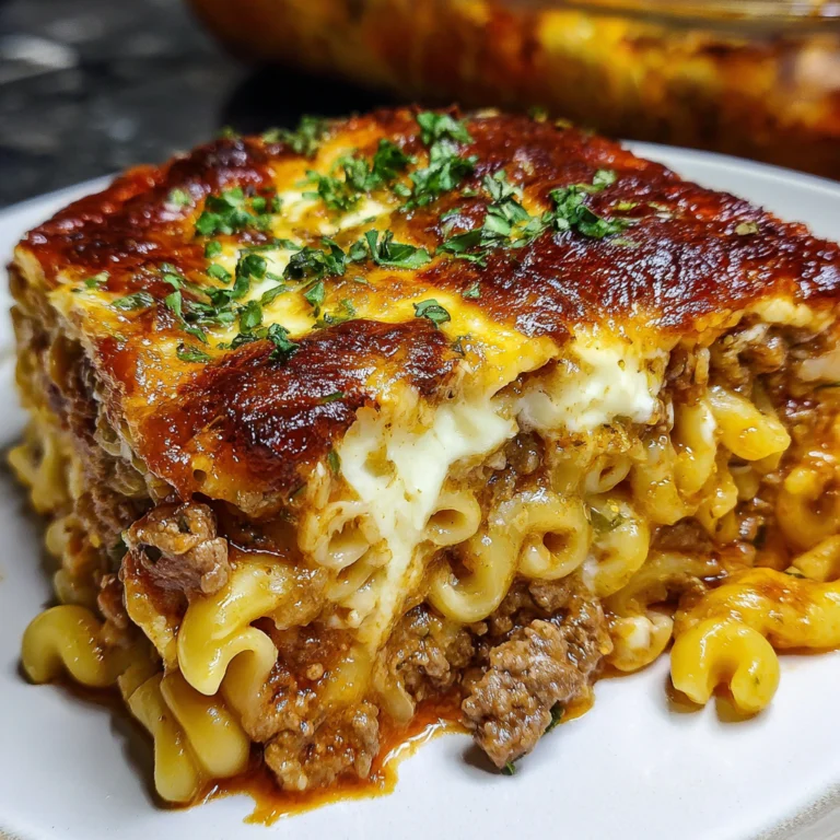 Smoked Beef Pasta Bake