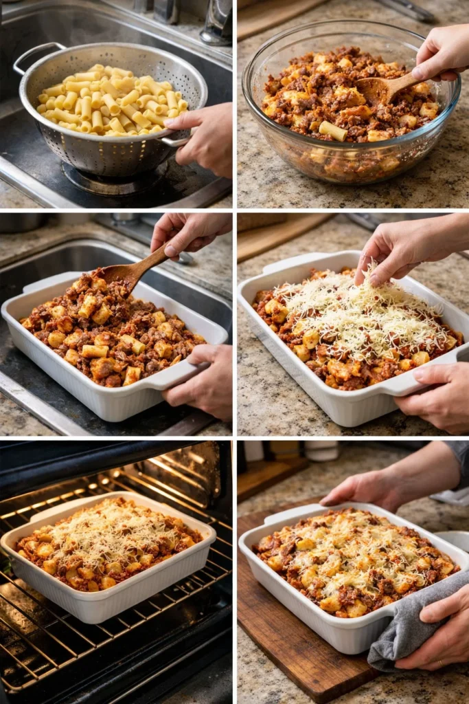 Smoked Beef Pasta Bake