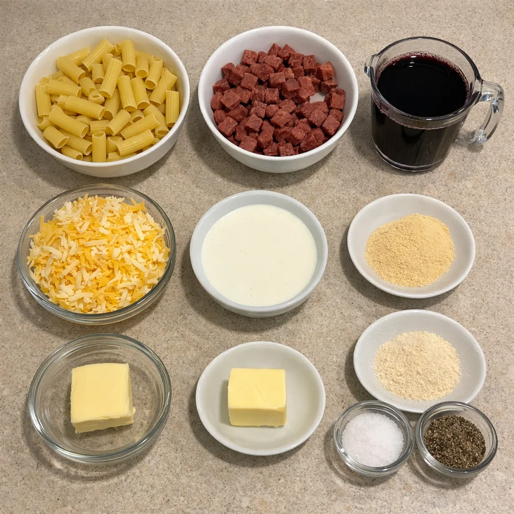 Smoked Beef Pasta Bake