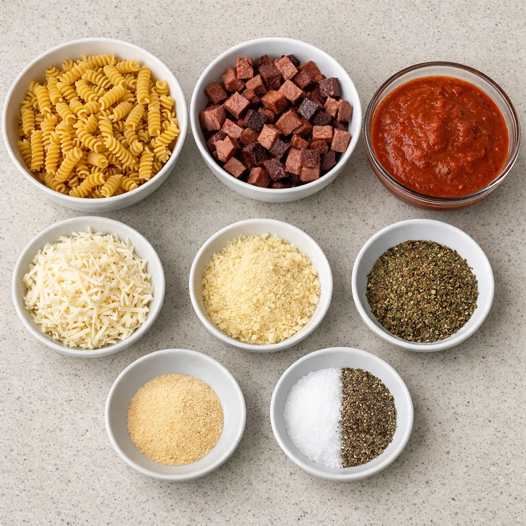 Smoked Beef Pasta Bake