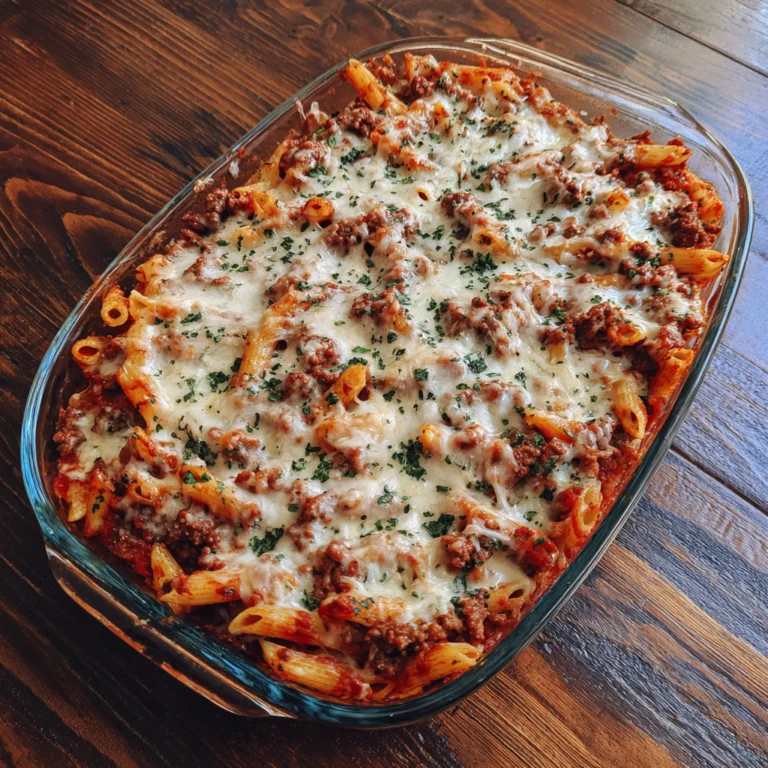 Smoked Beef Pasta Bake