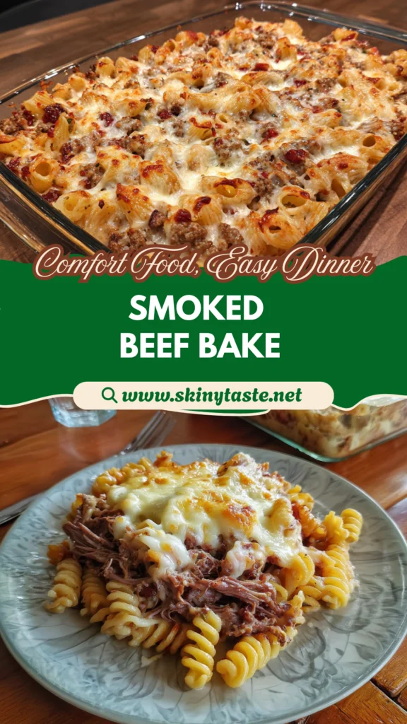 Smoked Beef Pasta Bake