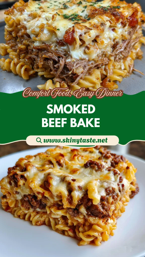 Smoked Beef Pasta Bake