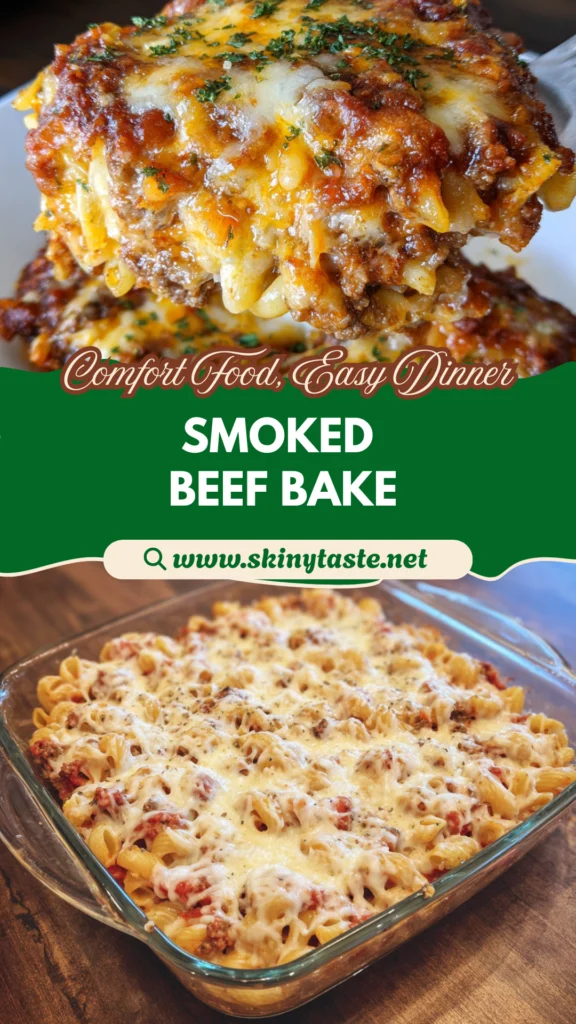 Smoked Beef Pasta Bake