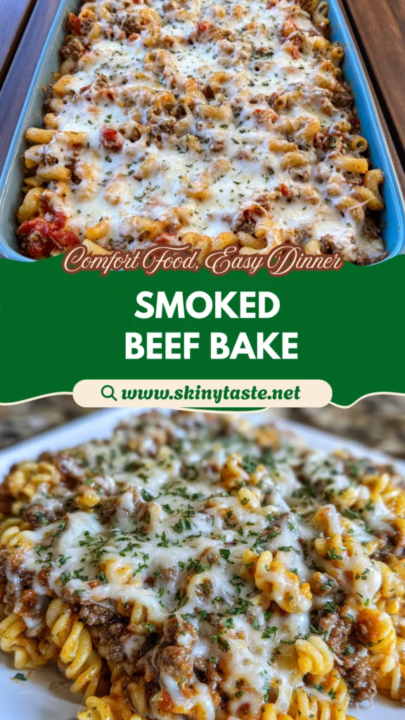 Smoked Beef Pasta Bake