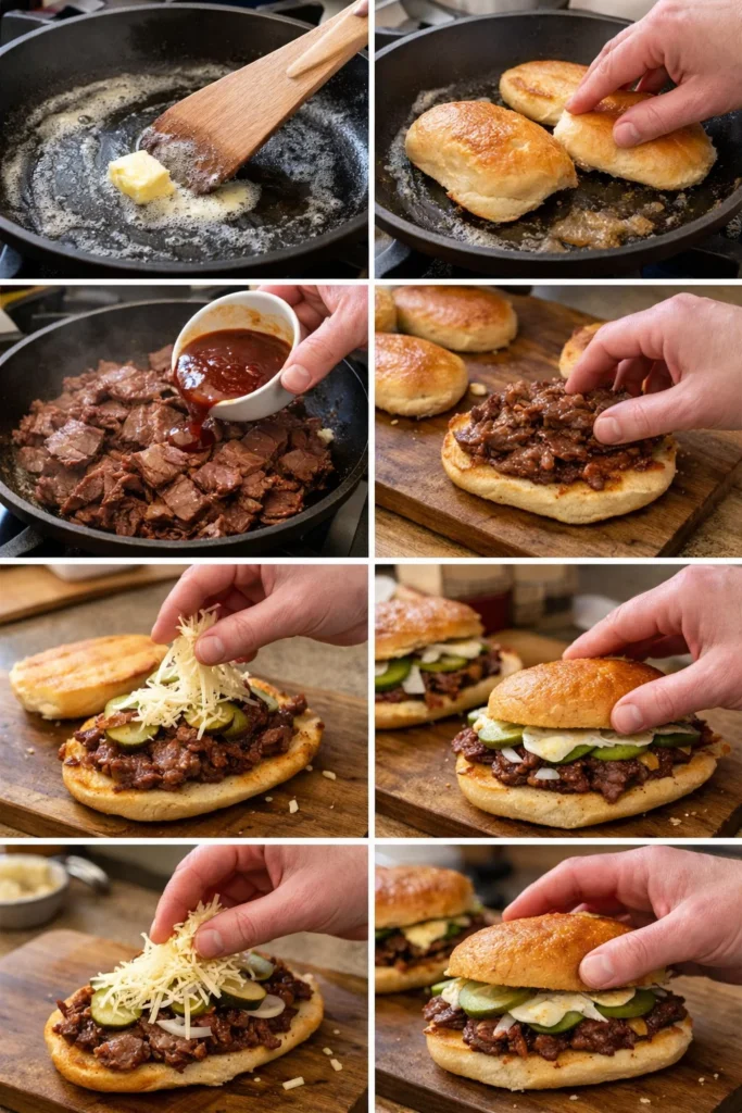 Smoked Beef Sandwiches