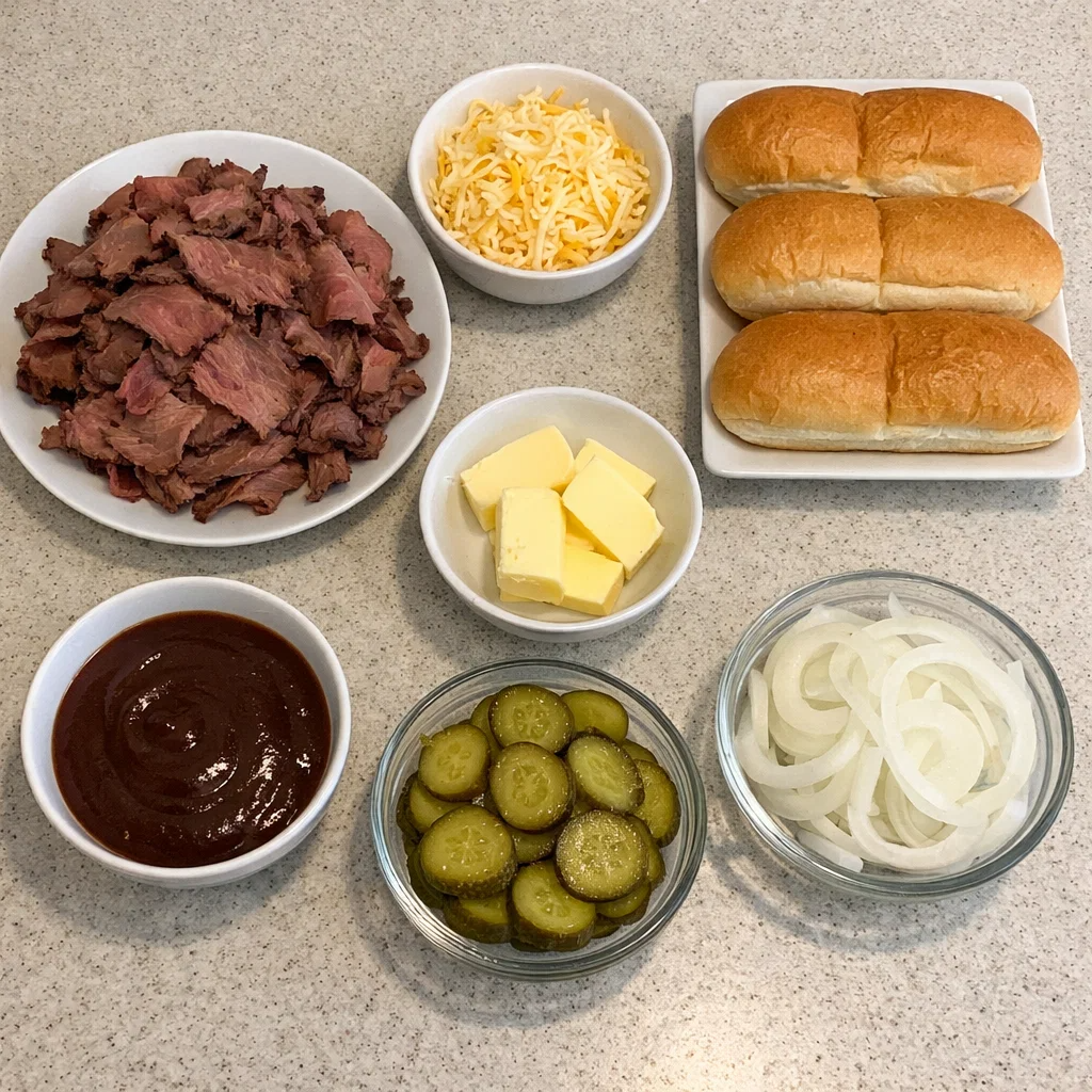 Smoked Beef Sandwiches