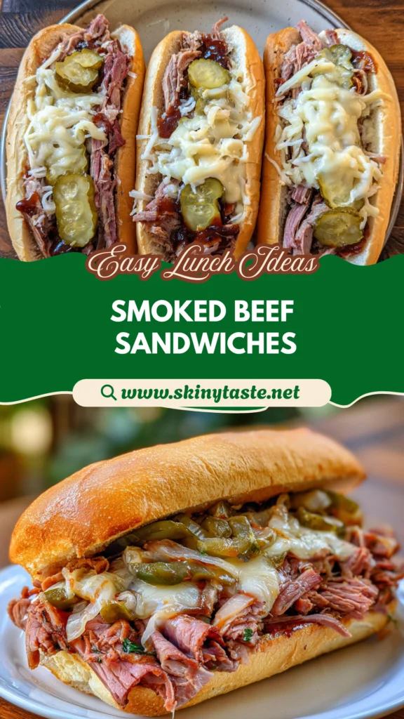 Smoked Beef Sandwiches