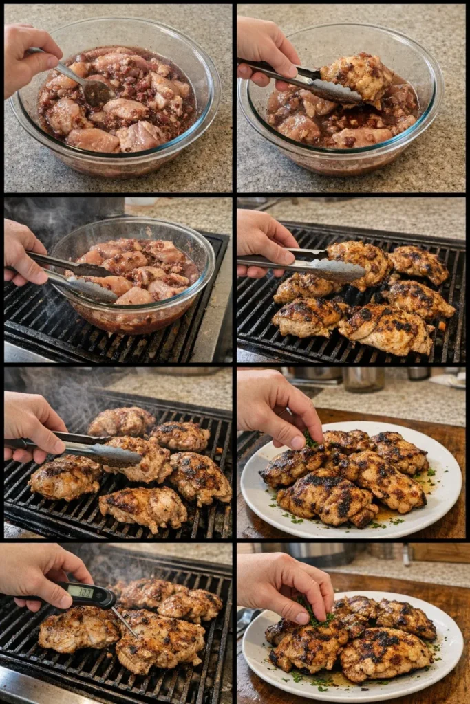 Smoked Beef and Grape Juice Chicken – Easy Dinner Recipe 8 Smoked Beef and Grape Juice Chicken