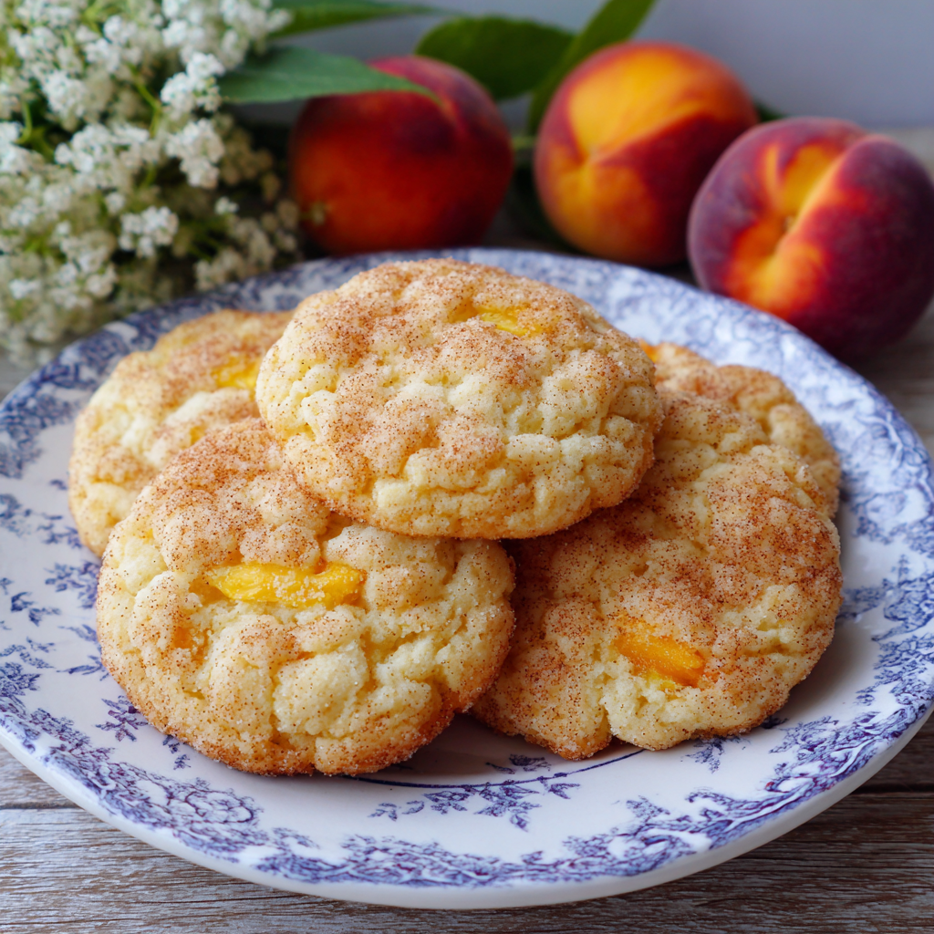 Soft Peach Cookies