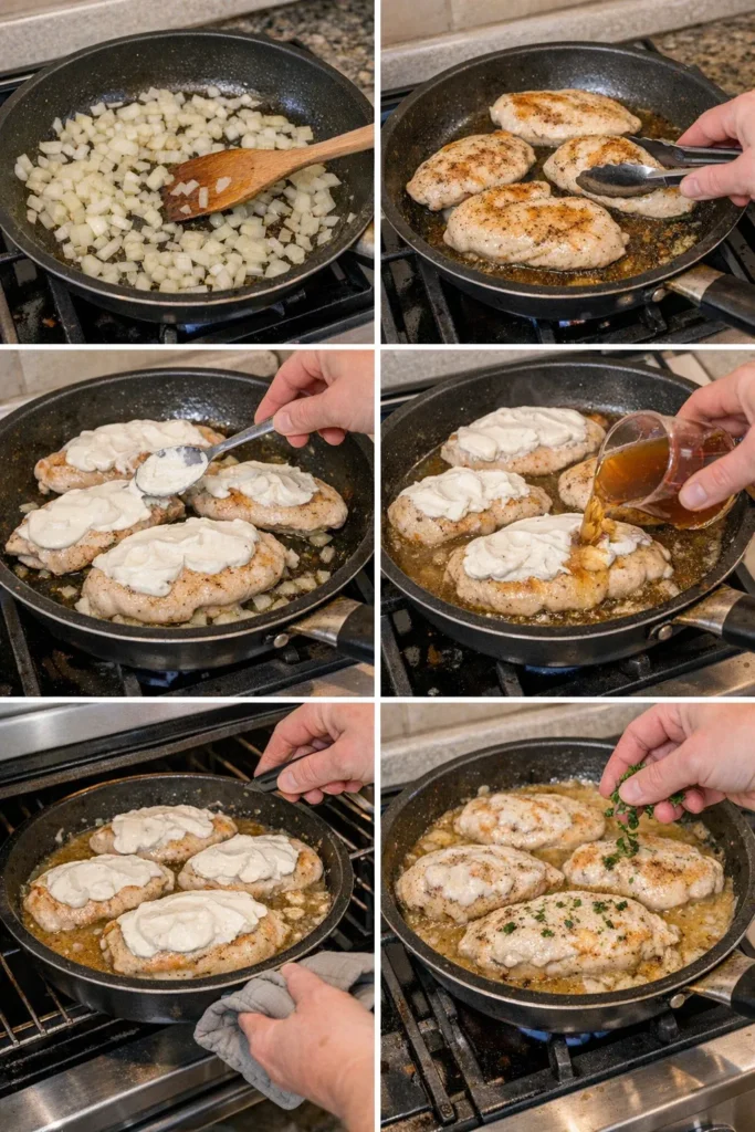 Sour Cream and Onion Chicken