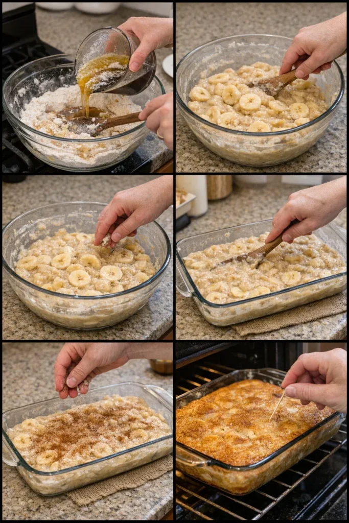 Southern Banana Cobbler