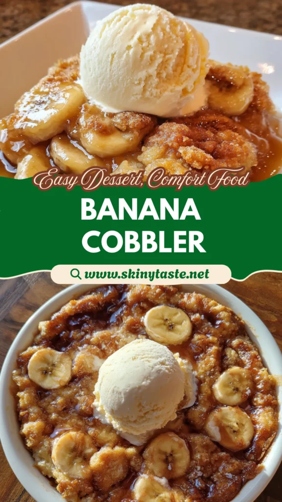 Southern Banana Cobbler