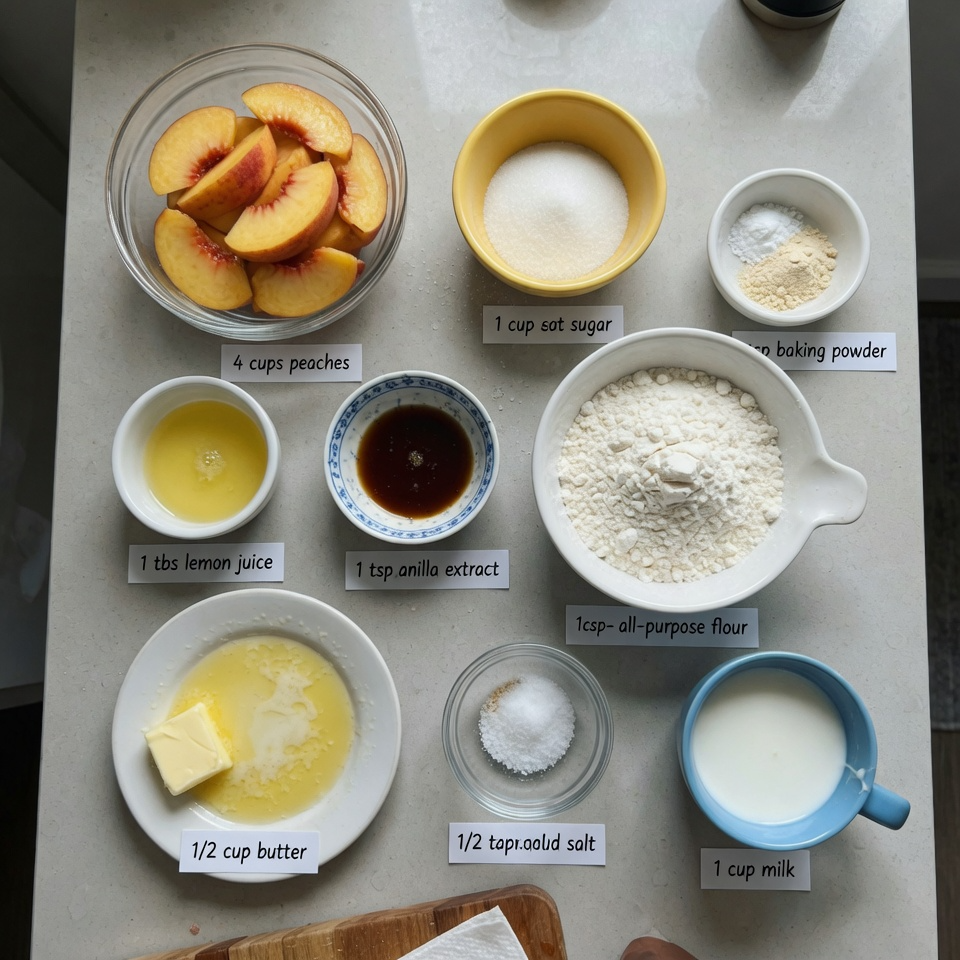 Southern Peach Cobbler