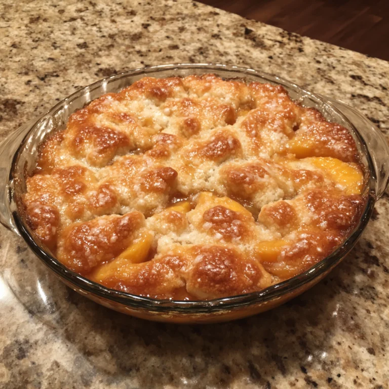 Southern Peach Cobbler