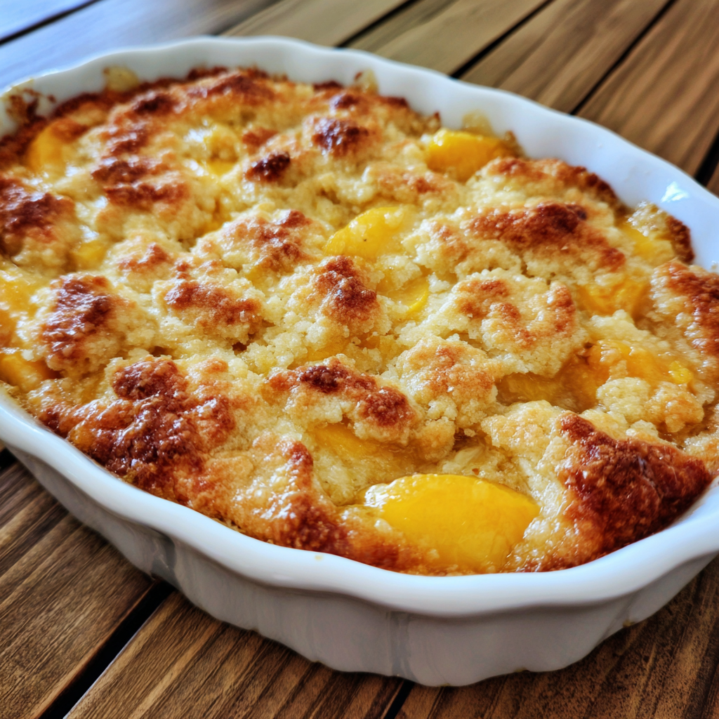 Southern Peach Cobbler