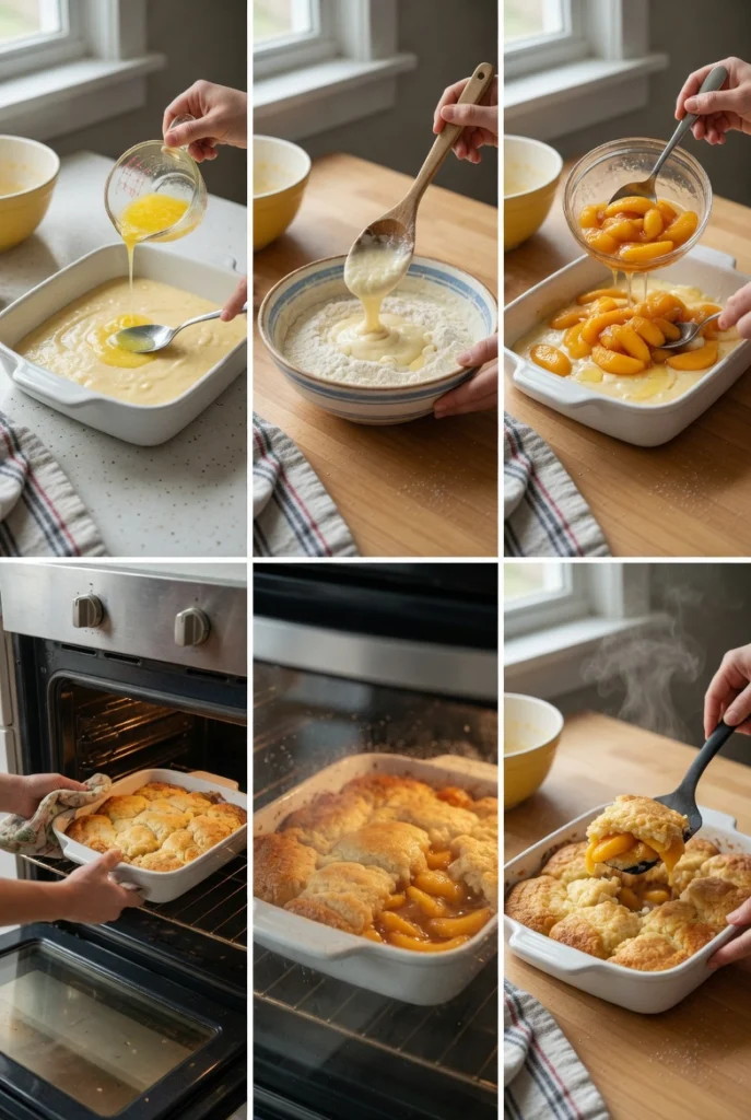 Southern Peach Cobbler