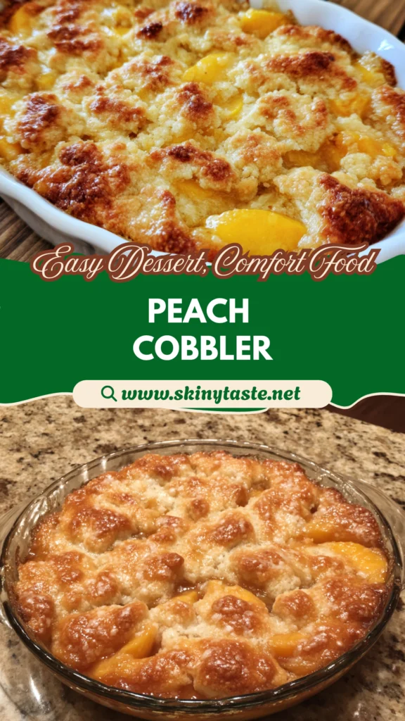 Southern Peach Cobbler