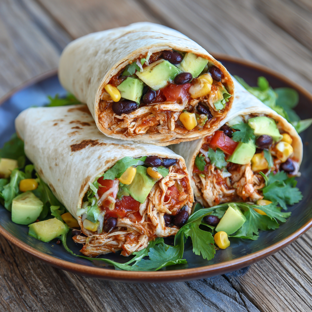 Southwestern Chicken Wraps: Easy Flavorful Lunch for Family 9 Southwestern Chicken Wraps