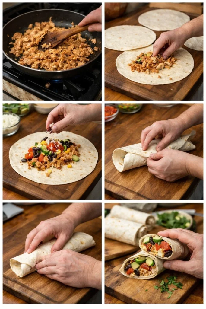 Southwestern Chicken Wraps: Easy Flavorful Lunch for Family 8 Southwestern Chicken Wraps