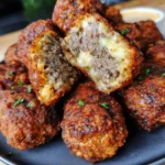 Spicy Garlic Beef Croquettes