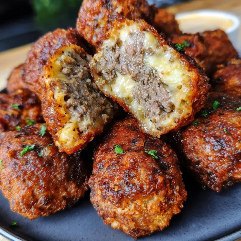 Spicy Garlic Beef Croquettes