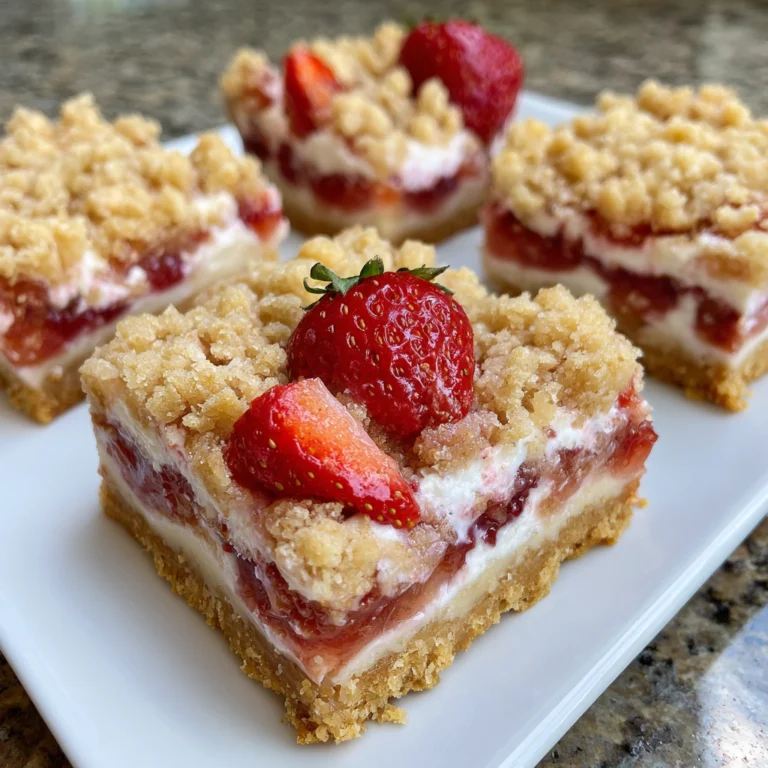 Strawberry Crunch Bars