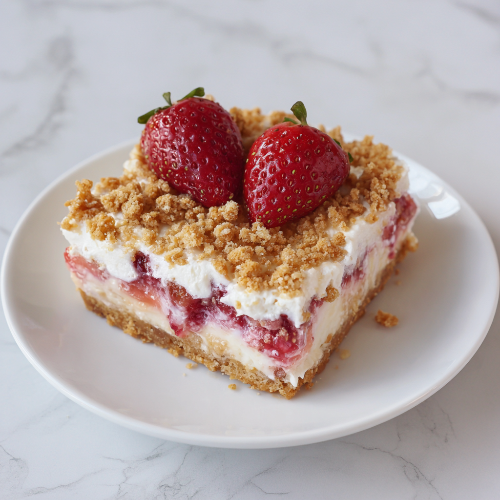 Strawberry Crunch Bars