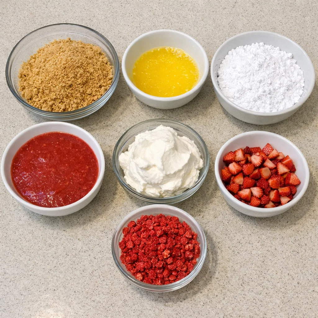 Strawberry Crunch Bars