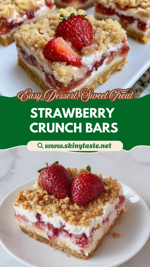 Strawberry Crunch Bars