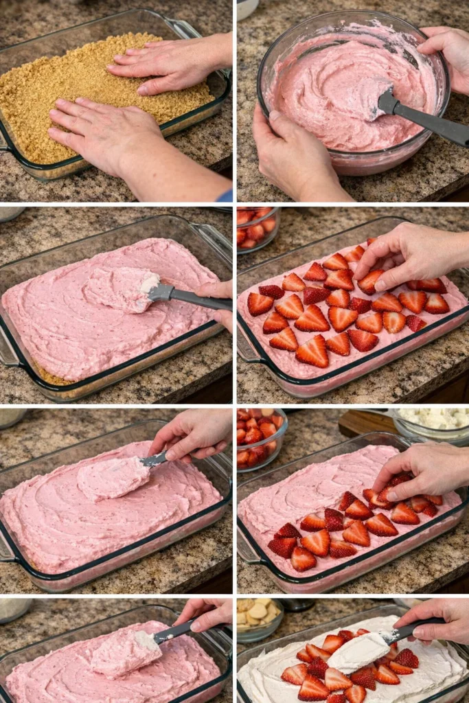 Strawberry Lasagna Recipe: Easy No‑Bake Dessert with Fresh Berries 8 Strawberry Lasagna